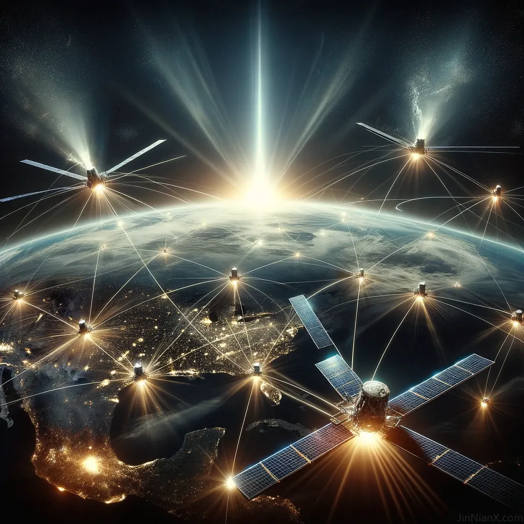 星链计划：重塑全球通信网络的SpaceX壮举-JinNianX-科技漫步-埃隆马斯克